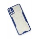 Newface Samsung Galaxy M51 Kılıf Platin Simli Silikon - Lacivert Newface Samsung Galaxy M51 Kılıf Platin Simli Silikon - Lacivert