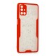 Newface Samsung Galaxy M51 Kılıf Platin Simli Silikon - Kırmızı Newface Samsung Galaxy M51 Kılıf Platin Simli Silikon - Kırmızı