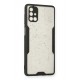 Newface Samsung Galaxy M51 Kılıf Platin Simli Silikon - Siyah Newface Samsung Galaxy M51 Kılıf Platin Simli Silikon - Siyah