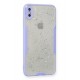 Newface iPhone X Kılıf Platin Simli Silikon - Lila Newface iPhone X Kılıf Platin Simli Silikon - Lila