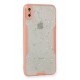 Newface iPhone XS Kılıf Platin Simli Silikon - Pembe Newface iPhone XS Kılıf Platin Simli Silikon - Pembe