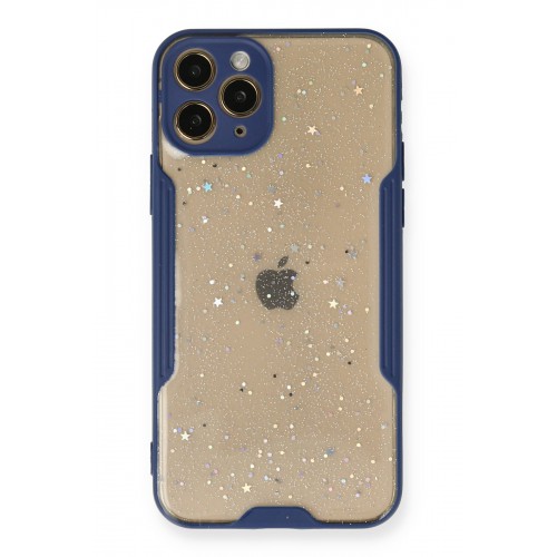 Newface iPhone 11 Pro Kılıf Platin Simli Silikon - Lacivert Newface iPhone 11 Pro Kılıf Platin Simli Silikon - Lacivert