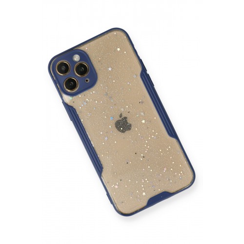 Newface iPhone 11 Pro Kılıf Platin Simli Silikon - Lacivert Newface iPhone 11 Pro Kılıf Platin Simli Silikon - Lacivert