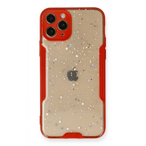 Newface iPhone 11 Pro Max Kılıf Platin Simli Silikon - Kırmızı Newface iPhone 11 Pro Max Kılıf Platin Simli Silikon - Kırmızı