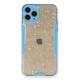 Newface iPhone 11 Pro Max Kılıf Platin Simli Silikon - Mavi Newface iPhone 11 Pro Max Kılıf Platin Simli Silikon - Mavi