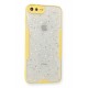 Newface iPhone 7 Plus Kılıf Platin Simli Silikon - Sarı Newface iPhone 7 Plus Kılıf Platin Simli Silikon - Sarı