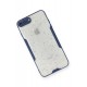 Newface iPhone 8 Plus Kılıf Platin Simli Silikon - Lacivert Newface iPhone 8 Plus Kılıf Platin Simli Silikon - Lacivert