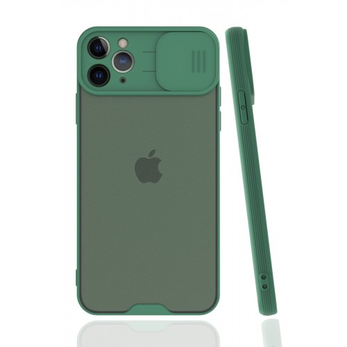 Newface iPhone 11 Pro Max Kılıf Platin Kamera Koruma Silikon - Yeşil Newface iPhone 11 Pro Max Kılıf Platin Kamera Koruma Silikon - Yeşil