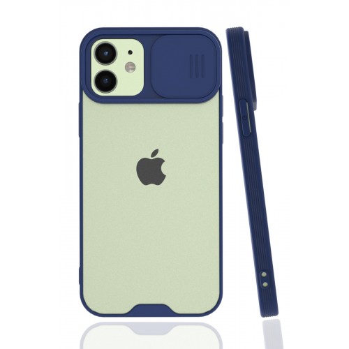 Newface iPhone 12 Kılıf Platin Kamera Koruma Silikon - Lacivert Newface iPhone 12 Kılıf Platin Kamera Koruma Silikon - Lacivert