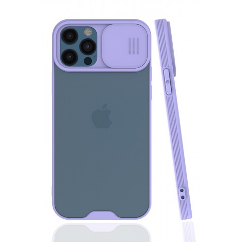 Newface iPhone 12 Pro Kılıf Platin Kamera Koruma Silikon - Lila Newface iPhone 12 Pro Kılıf Platin Kamera Koruma Silikon - Lila