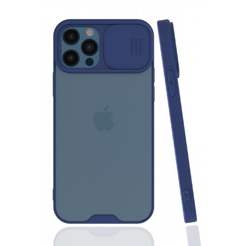 Newface iPhone 12 Pro Max Kılıf Platin Kamera Koruma Silikon - Lacivert Newface iPhone 12 Pro Max Kılıf Platin Kamera Koruma Silikon - Lacivert