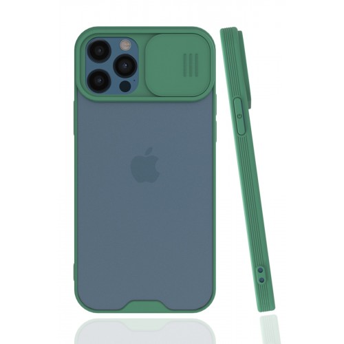 Newface iPhone 12 Pro Max Kılıf Platin Kamera Koruma Silikon - Yeşil Newface iPhone 12 Pro Max Kılıf Platin Kamera Koruma Silikon - Yeşil