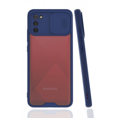 Newface Samsung Galaxy A02S Kılıf Platin Kamera Koruma Silikon - Lacivert Newface Samsung Galaxy A02S Kılıf Platin Kamera Koruma Silikon - Lacivert