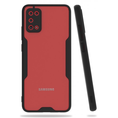 Newface Samsung Galaxy A02S Kılıf Platin Silikon - Siyah Newface Samsung Galaxy A02S Kılıf Platin Silikon - Siyah