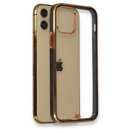 Newface iPhone 12 Pro Kılıf Liva Silikon - Siyah Newface iPhone 12 Pro Kılıf Liva Silikon - Siyah