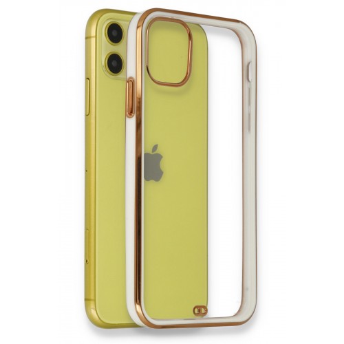 Newface iPhone 12 Kılıf Liva Silikon - Beyaz Newface iPhone 12 Kılıf Liva Silikon - Beyaz