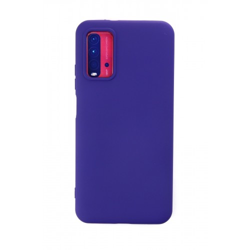 Newface Xiaomi Redmi 9T Kılıf Nano içi Kadife  Silikon - Mor