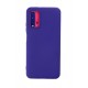 Newface Xiaomi Redmi 9T Kılıf Nano içi Kadife  Silikon - Mor