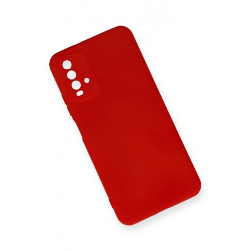 Newface Xiaomi Redmi 9T Kılıf Nano içi Kadife Silikon - Kırmızı Newface Xiaomi Redmi 9T Kılıf Nano içi Kadife Silikon - Kırmızı