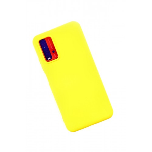 Newface Xiaomi Redmi 9T Kılıf Nano içi Kadife Silikon - Sarı Newface Xiaomi Redmi 9T Kılıf Nano içi Kadife Silikon - Sarı