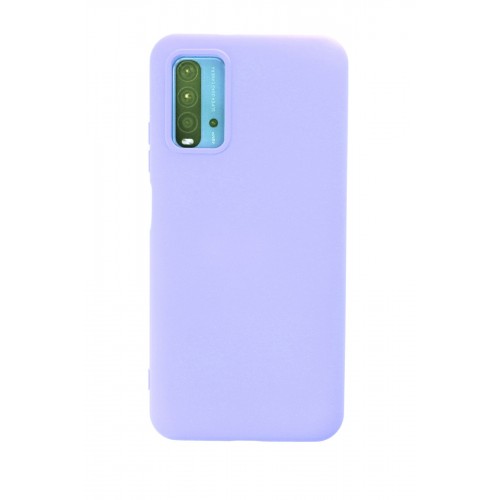 Newface Xiaomi Redmi 9T Kılıf Nano içi Kadife  Silikon - Lila