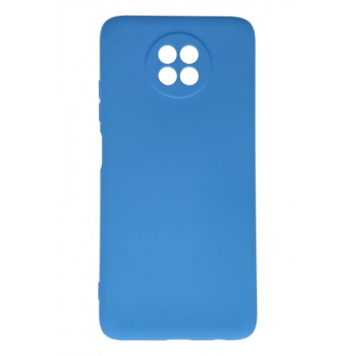 Newface Xiaomi Redmi Note 9 5G Kılıf Nano içi Kadife Silikon - Mavi Newface Xiaomi Redmi Note 9 5G Kılıf Nano içi Kadife Silikon - Mavi