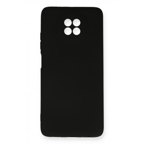 Newface Xiaomi Redmi Note 9 5G Kılıf Premium Rubber Silikon - Siyah