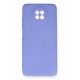Newface Xiaomi Redmi Note 9 5G Kılıf Premium Rubber Silikon - Mavi Newface Xiaomi Redmi Note 9 5G Kılıf Premium Rubber Silikon - Mavi