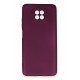 Newface Xiaomi Redmi Note 9 5G Kılıf Premium Rubber Silikon - Mürdüm Newface Xiaomi Redmi Note 9 5G Kılıf Premium Rubber Silikon - Mürdüm