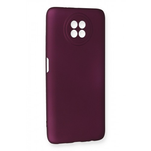 Newface Xiaomi Redmi Note 9 5G Kılıf Premium Rubber Silikon - Mürdüm Newface Xiaomi Redmi Note 9 5G Kılıf Premium Rubber Silikon - Mürdüm