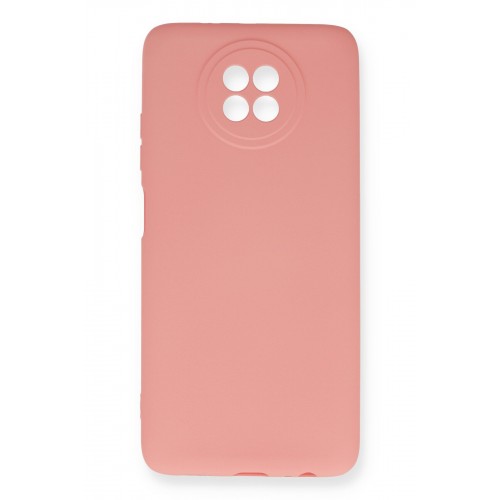 Newface Xiaomi Redmi Note 9 5G Kılıf Premium Rubber Silikon - Pembe