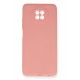 Newface Xiaomi Redmi Note 9 5G Kılıf Premium Rubber Silikon - Pembe
