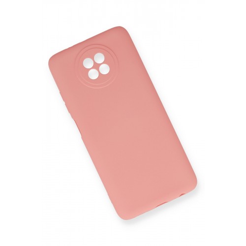 Newface Xiaomi Redmi Note 9 5G Kılıf Premium Rubber Silikon - Pembe Newface Xiaomi Redmi Note 9 5G Kılıf Premium Rubber Silikon - Pembe