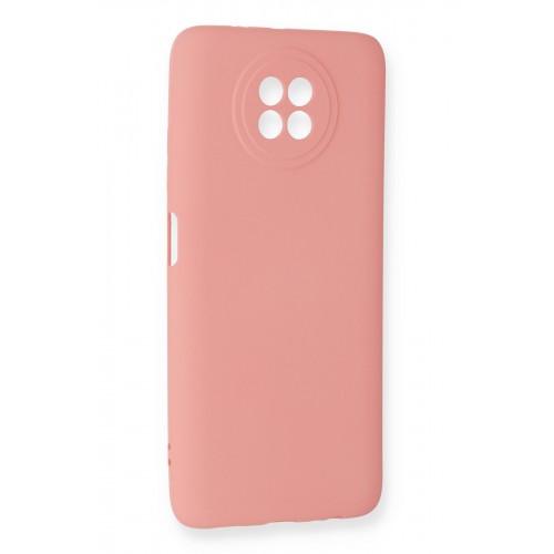 Newface Xiaomi Redmi Note 9 5G Kılıf Premium Rubber Silikon - Pembe Newface Xiaomi Redmi Note 9 5G Kılıf Premium Rubber Silikon - Pembe