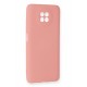 Newface Xiaomi Redmi Note 9 5G Kılıf Premium Rubber Silikon - Pembe