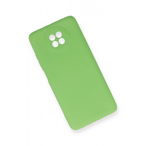 Newface Xiaomi Redmi Note 9 5G Kılıf Premium Rubber Silikon - Yeşil Newface Xiaomi Redmi Note 9 5G Kılıf Premium Rubber Silikon - Yeşil