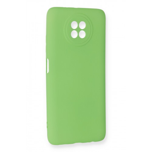 Newface Xiaomi Redmi Note 9 5G Kılıf Premium Rubber Silikon - Yeşil Newface Xiaomi Redmi Note 9 5G Kılıf Premium Rubber Silikon - Yeşil