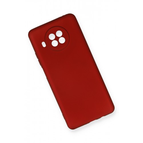 Newface Xiaomi Redmi Note 9 Pro 5G Kılıf Premium Rubber Silikon - Bordo Newface Xiaomi Redmi Note 9 Pro 5G Kılıf Premium Rubber Silikon - Bordo