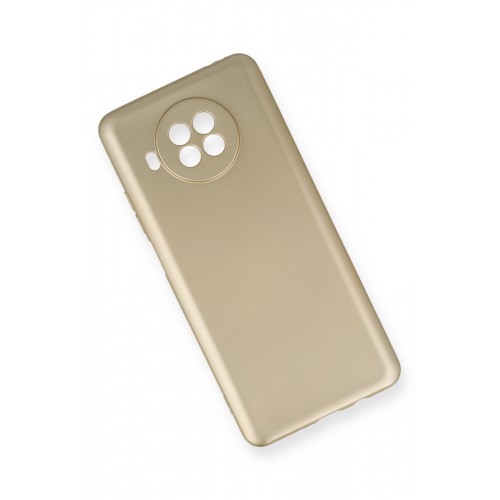 Newface Xiaomi Redmi Note 9 Pro 5G Kılıf Premium Rubber Silikon - Gold Newface Xiaomi Redmi Note 9 Pro 5G Kılıf Premium Rubber Silikon - Gold