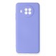 Newface Xiaomi Redmi Note 9 Pro 5G Kılıf Premium Rubber Silikon - Lila Newface Xiaomi Redmi Note 9 Pro 5G Kılıf Premium Rubber Silikon - Lila