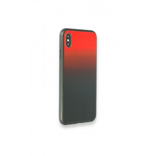 Newface iPhone XS Max Kılıf Grady Silikon - Kırmızı-Siyah Newface iPhone XS Max Kılıf Grady Silikon - Kırmızı-Siyah