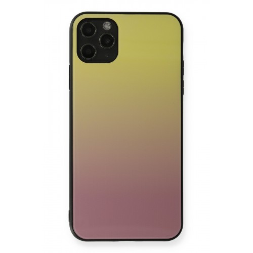 Newface iPhone 11 Pro Max Kılıf Grady Silikon - Sarı-Pembe Newface iPhone 11 Pro Max Kılıf Grady Silikon - Sarı-Pembe