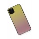 Newface iPhone 11 Pro Max Kılıf Grady Silikon - Sarı-Pembe Newface iPhone 11 Pro Max Kılıf Grady Silikon - Sarı-Pembe