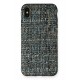 Newface iPhone XS Kılıf Ottoman Kumaş Silikon - Mavi Newface iPhone XS Kılıf Ottoman Kumaş Silikon - Mavi