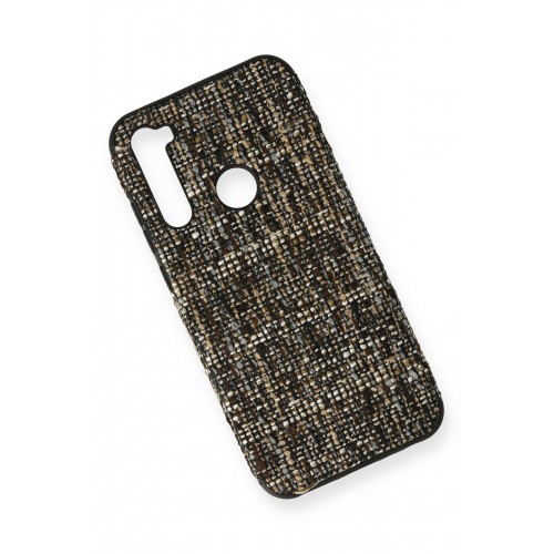 Newface Xiaomi Redmi Note 8T Kılıf Ottoman Kumaş Silikon - Kahverengi Newface Xiaomi Redmi Note 8T Kılıf Ottoman Kumaş Silikon - Kahverengi