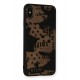 Newface iPhone XS Max Kılıf Yele Silikon Kapak - Koyu Kahve Newface iPhone XS Max Kılıf Yele Silikon Kapak - Koyu Kahve