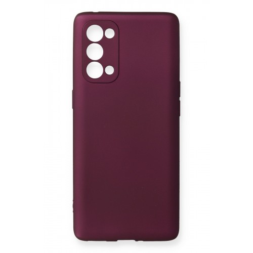 Newface Oppo Reno 5 Pro Kılıf Premium Rubber Silikon - Mürdüm Newface Oppo Reno 5 Pro Kılıf Premium Rubber Silikon - Mürdüm