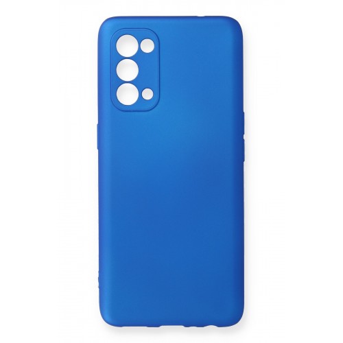 Newface Oppo Reno 5 Kılıf Premium Rubber Silikon - Mavi Newface Oppo Reno 5 Kılıf Premium Rubber Silikon - Mavi
