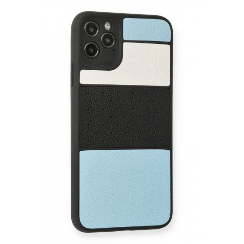 Newface iPhone 11 Pro Kılıf Sky Deri Silikon - Turkuaz Newface iPhone 11 Pro Kılıf Sky Deri Silikon - Turkuaz