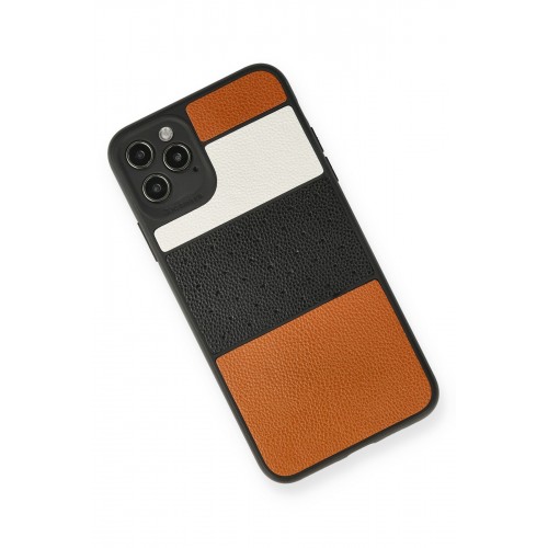Newface iPhone 11 Pro Kılıf Sky Deri Silikon - Taba Newface iPhone 11 Pro Kılıf Sky Deri Silikon - Taba